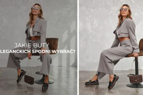 Eleganckie, szerokie spodnie i błyszczące mokasyny – idealne połączenie. Dowiedz się, jakie buty do szerokich spodni wybrać, by stworzyć stylowy look.