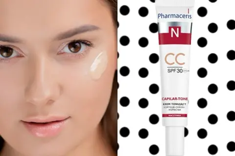 Krem CC Pharmaceris z SPF 30 dla cery naczynkowej. Idealny odcień cc red correct dla Twojej skóry.