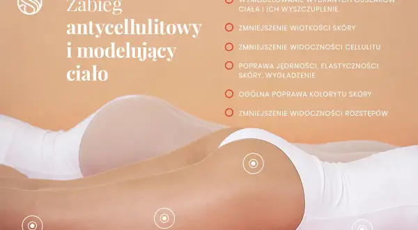 Zabieg antycellulitowy i modelujący ciało. Dowiedz się, co to endermologia i jak poprawia wygląd skóry, redukując cellulit i rozstępy.