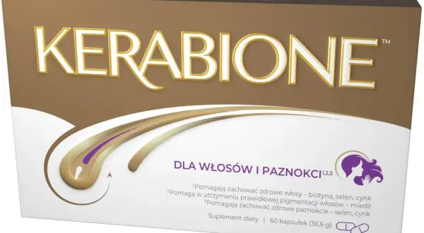 Suplement diety Kerabione na zdrowe włosy i paznokcie. Pozytywne kerabione opinie potwierdzają jego skuteczność.