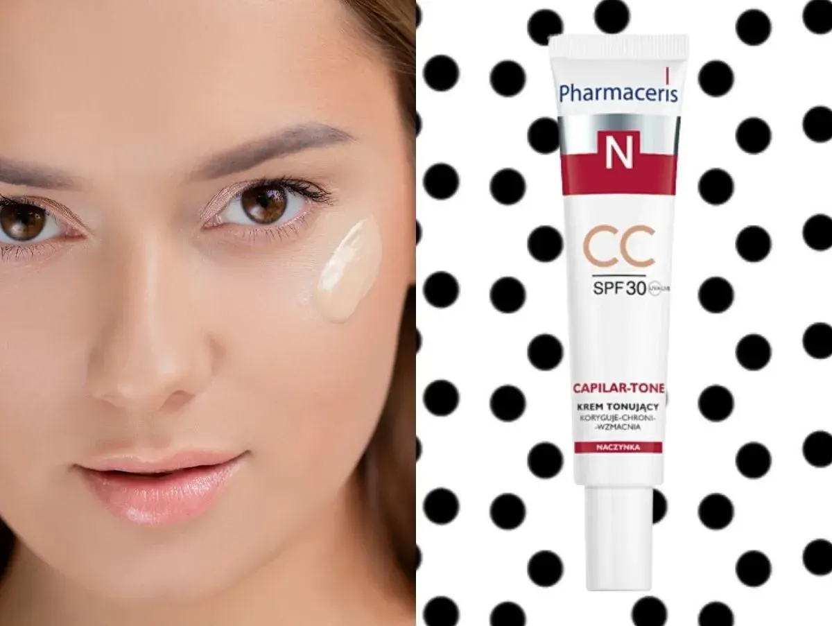 Krem CC Pharmaceris z SPF 30 dla cery naczynkowej. Idealny odcień cc red correct dla Twojej skóry.
